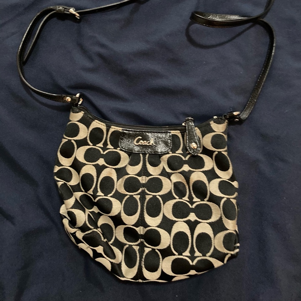 Faux Coach shoulder bag